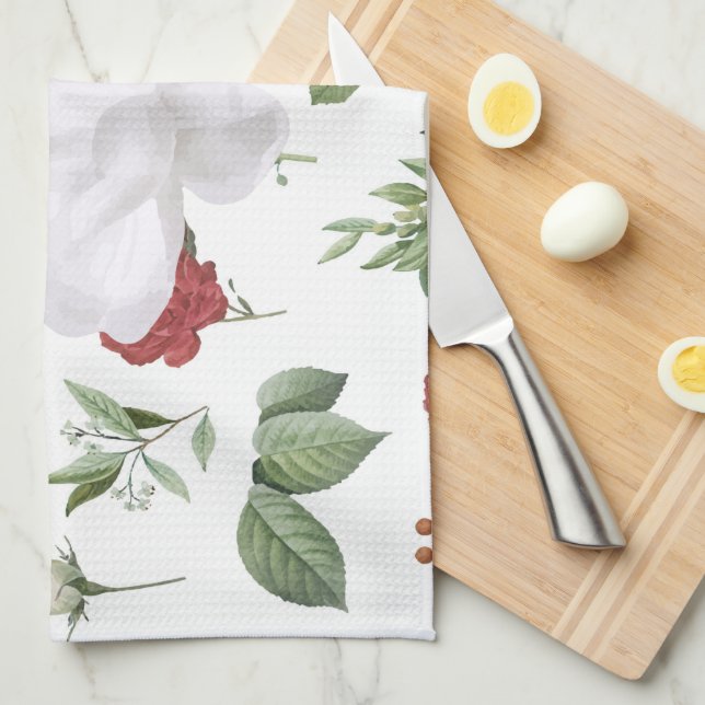 Floral Shops Near Me  Tea Towel (Quarter Fold)