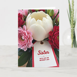 Floral Sisters Mothers Day Card