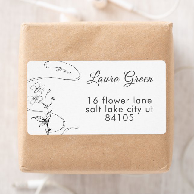 Floral Sketch shipping (Insitu)
