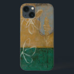 Floral Sketch with Wildflower and Plants iPhone 13 Case<br><div class="desc">A lot is going on in this painting by Jennifer Goldberger. A floral sketch takes centre stage,  and small trees make up the background. Fans of Eugene Delacroix and Edward Hopper may want to purchase this piece!</div>