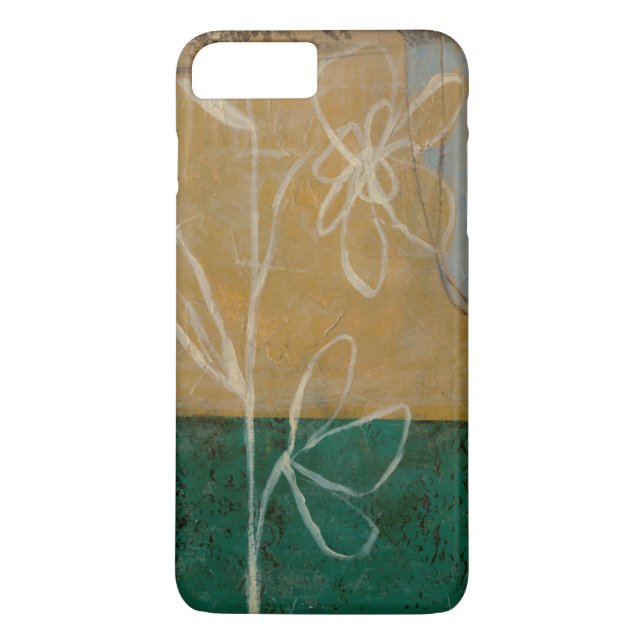 Floral Sketch with Wildflower and Plants Case-Mate iPhone Case (Back)