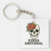 Floral Skull Aesthetic with Soft Emotional Touch