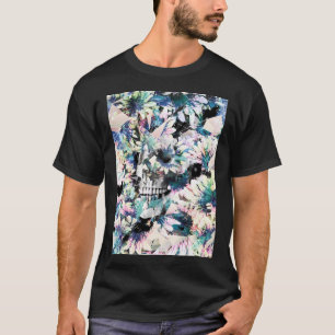 Floral Skull T-Shirt