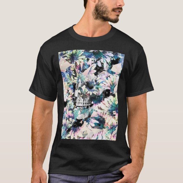 Floral Skull T-Shirt (Front)