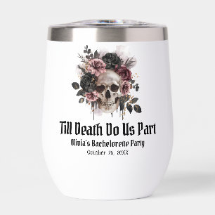 Floral Skull Till Death Do Us Bachelorette Party