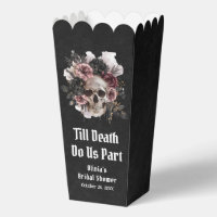 Floral Skull Till Death Do Us Part Bridal Shower