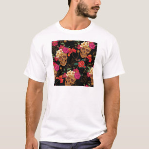 floral Skulls T-Shirt