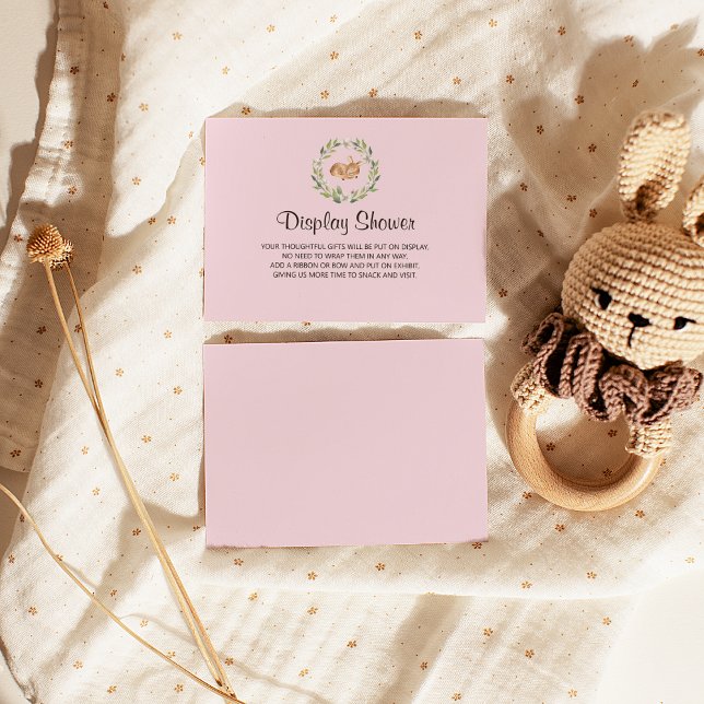 Floral Sleeping Deer Girl Display Shower Enclosure (Creator Uploaded)