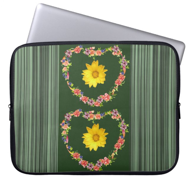 Floral Sleeve for Ipad (Front)