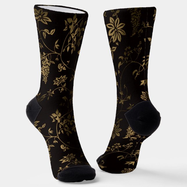 Floral Socks (Angled)