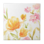 Floral Song I Ceramic Tile<br><div class="desc">Floral Song I by June Erica Vess</div>