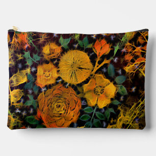 Floral Sparks Accessory Pouch