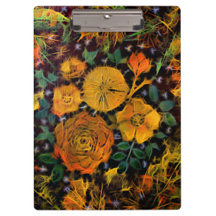 Floral Sparks  Clipboard