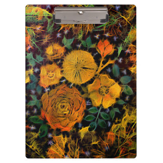 Floral Sparks Clipboard