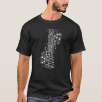 Floral Spinal Cord Human Spine Flower Skull Anatom