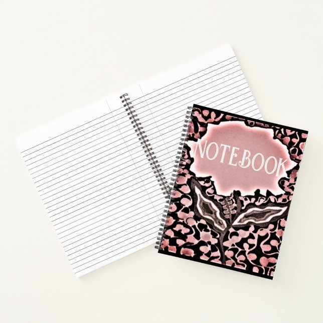 Floral Spiral Notebook  (Inside)