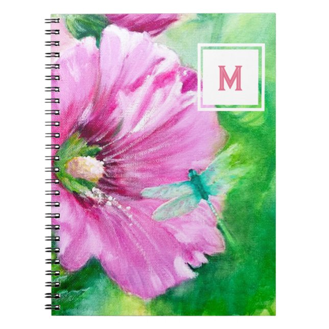 Floral Spiral Photo Notebook (Front)