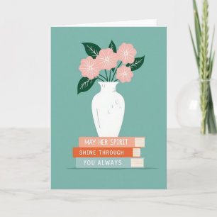 Floral Spirit Shine Through Card