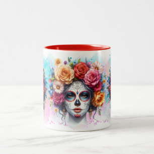 Floral Spirits Two-Tone Coffee Mug