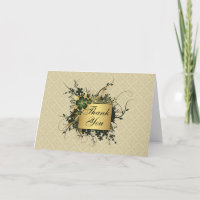 Floral Spray Elegant Thank You