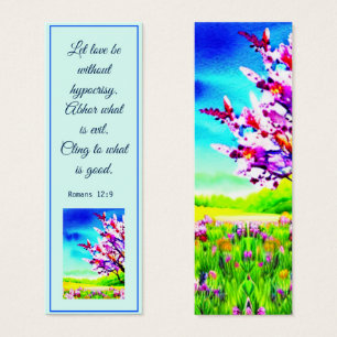 Floral Spring Colourful Elegant Bible Verse
