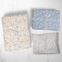 Floral Spring Daffodil | Blue and Grey