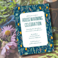 Floral Spring Garden Custom HOUSEWARMING PARTY