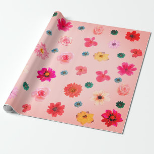 Floral Spring Wrapping Paper