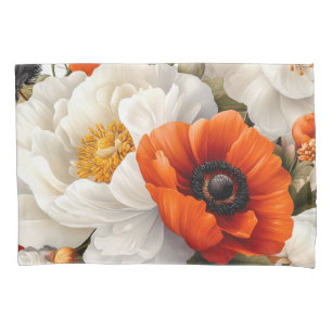 Floral Standard  Pillowcase