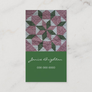 Floral Star Business Card