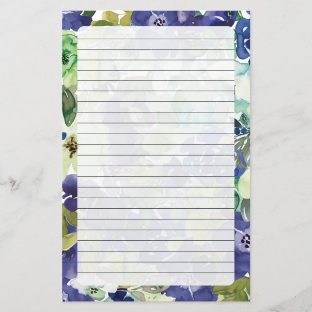 Floral Stationery (Front)