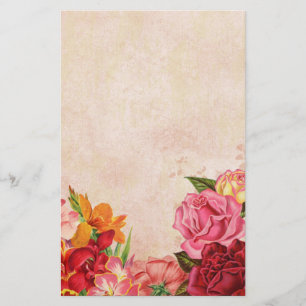 Floral Stationery