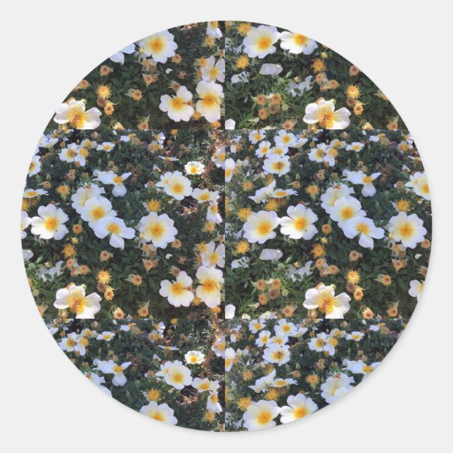 Floral Sticker (Front)