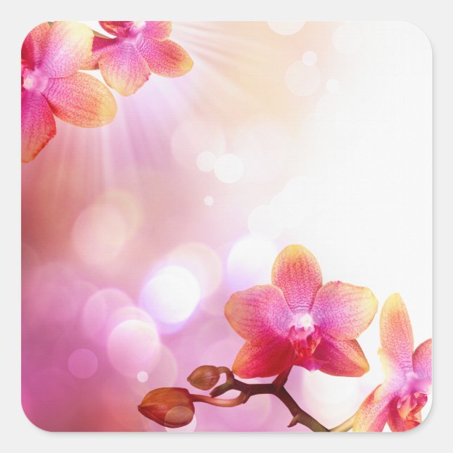 floral sticker (Front)