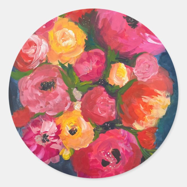 Floral Sticker (Front)