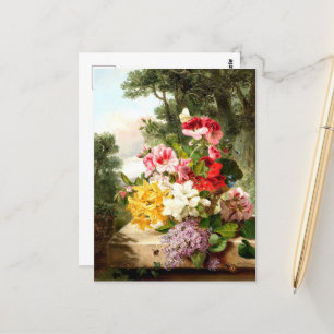 Floral Still Life, John Wainwright  Postcard