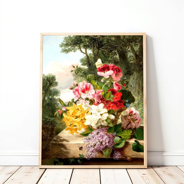 Floral Still Life, John Wainwright Poster (Creator Uploaded)