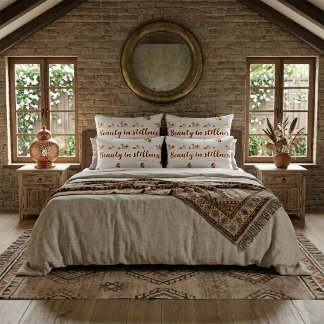 Floral Stillness Lumbar Pillow