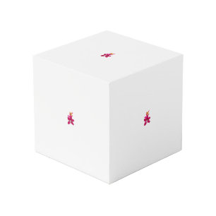 Floral Style, ArtyClick Crimson, Light Gold Cube