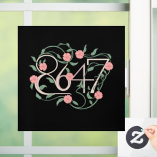 Floral Subtle Anti Trump 8647 86 47 Boho