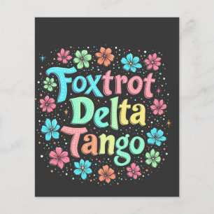 Floral Subtle Anti Trump 8647 Anti Maga  Flyer