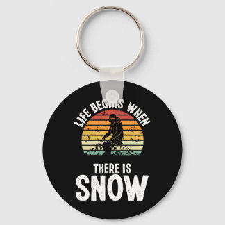 Floral Subtle Skull Accents Skull Art Key Ring
