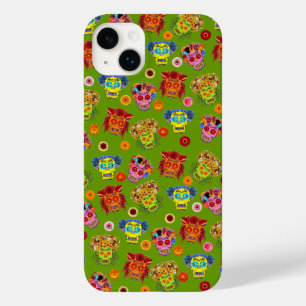 Floral Sugar Skull Case-Mate iPhone 14 Plus Case