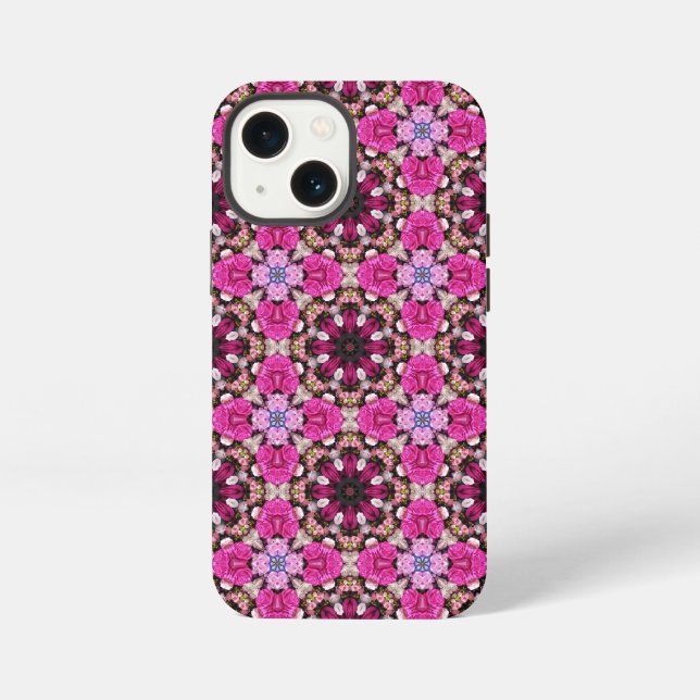 Floral summer pattern iPhone case (Back)