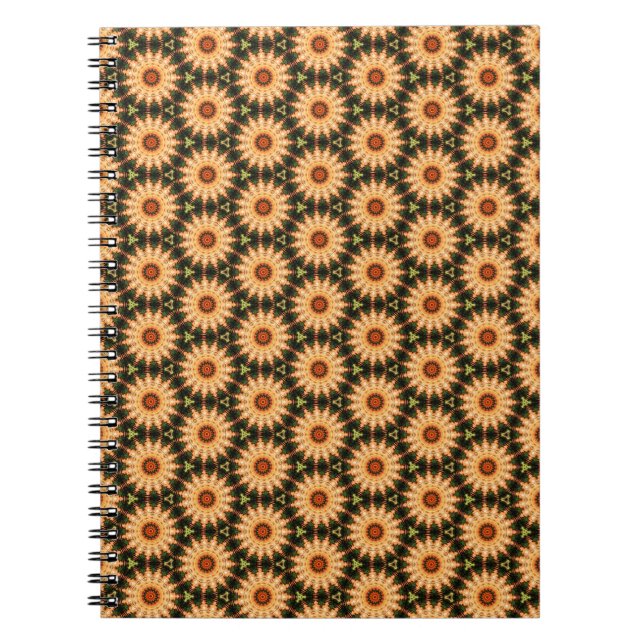 floral summer pattern notebook (Front)
