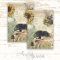 Floral Sunflower Daisy Fox Bird Ephemera Decoupage