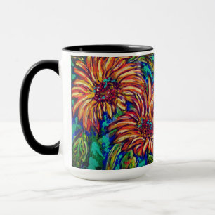 Floral Sunflower Mug