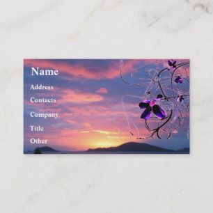 Floral Sunshine Profile Card
