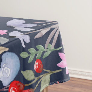 Floral Surface Pattern Fashion Botanical Tablecloth
