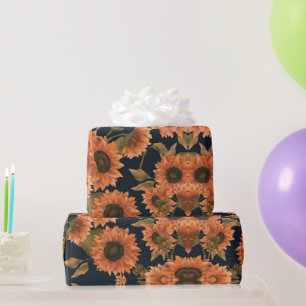 Floral Surface Pattern-Fashion Decorative Tropical Wrapping Paper